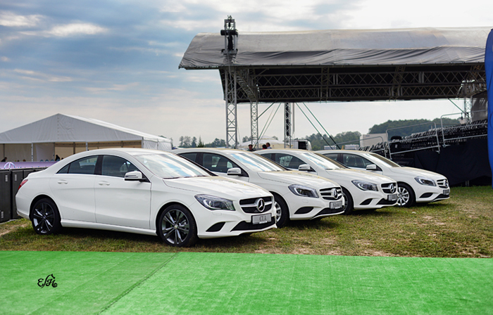 The main prizes: two mercedes A-class and two mercedes CLA-class. By Ewa Imielska-Hebda