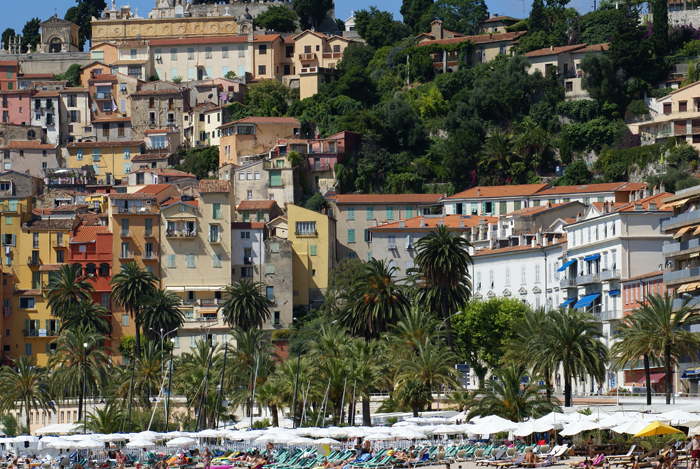 The city of Menton, by Monika Luft