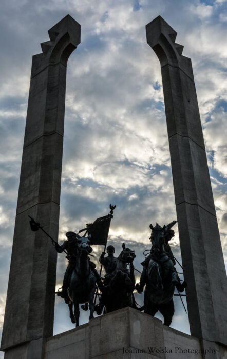 Odsłonięcie pomnika upamiętniającego Bitwę pod Komarowem, fot. Joanna Wolska