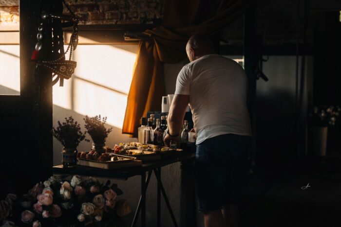 Friday feast for the body at the Klikowa Hunting Lodge – Photo by Auriane Schwanen