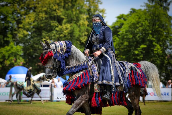 Agnieszka Helbik-Kuśmierz and El-Salem in Traditional Arabian Riding – Photo by Patrycja Makowska