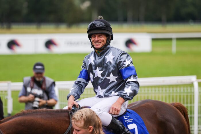 Trener Vasyutov nadal  bierze udział w wyścigach. Fot. Traf Online