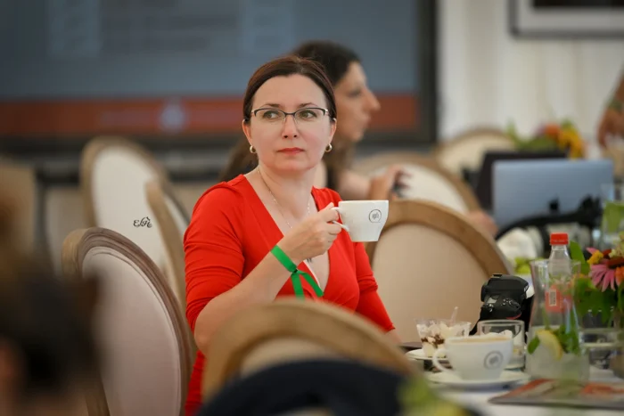 Na pokazach ciężko Marka zastać przy stoliku, a Justyna nie rozstaje się z aparatem fotograficznym – Fot. Ewa Imielska-Hebda